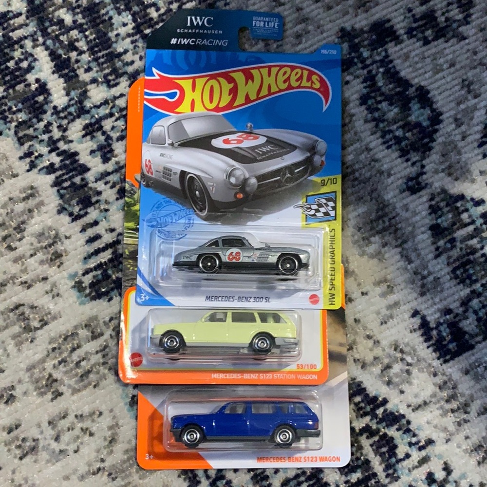 Matchbox hot wheels Mercedes Benz grouping